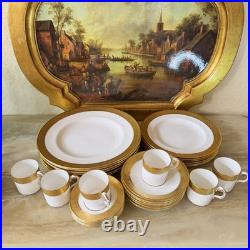 Royal Crown Derby St. George English Bone China Dinnerware, 6 Service (30pc)