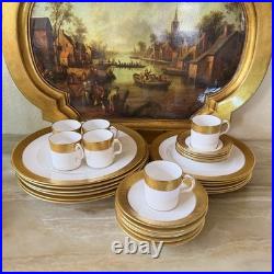 Royal Crown Derby St. George English Bone China Dinnerware, 6 Service (30pc)