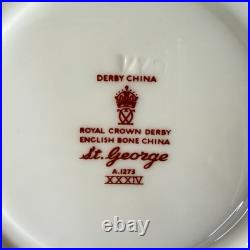 Royal Crown Derby St. George English Bone China Dinnerware, 6 Service (30pc)