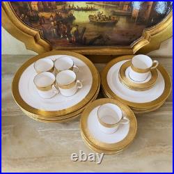 Royal Crown Derby St. George English Bone China Dinnerware, 6 Service (30pc)