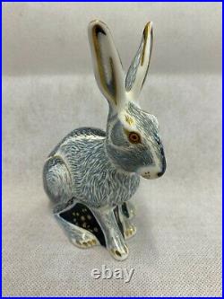Royal Crown Derby Starlight Hare Paperweight