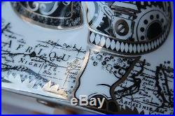 Royal Crown Derby Steampunk Platinum Rhino Paperweight New Unboxed 2nd Quality