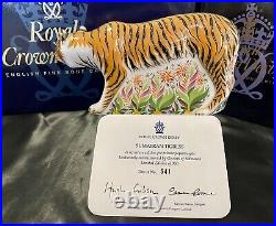 Royal Crown Derby Sumatran Tigress Paperweight