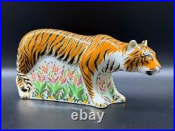 Royal Crown Derby Sumatran Tigress Paperweight Bone China England