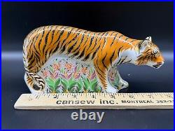 Royal Crown Derby Sumatran Tigress Paperweight Bone China England