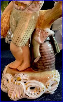 Royal Crown Derby Summer Vintage 1977 English Bone China Figure EUC