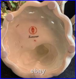 Royal Crown Derby Summer Vintage 1977 English Bone China Figure EUC
