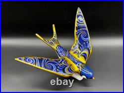 Royal Crown Derby Swallow Paperweight Bone China England