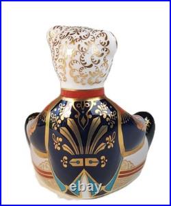 Royal Crown Derby TEDDY BEAR DRUMMER Paperweight Limited Edition 1000 Royal Crown Derby TEDDY BEAR DRUMMER Paperweight Limited Edition 1000