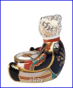 Royal Crown Derby TEDDY BEAR DRUMMER Paperweight Limited Edition 1000