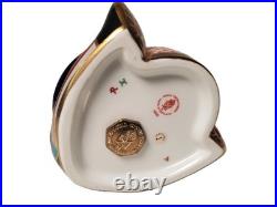 Royal Crown Derby TEDDY BEAR DRUMMER Paperweight Limited Edition 1000