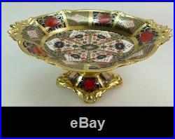 Royal Crown Derby Tall Comport 1128 Imari 1st Quality