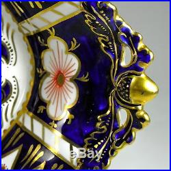 Royal Crown Derby Tiffany Acorn Large Basket Square Server Traditional Imari