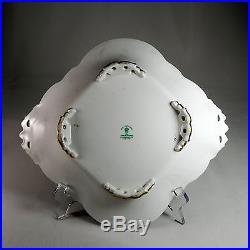 Royal Crown Derby Tiffany Acorn Large Basket Square Server Traditional Imari