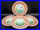 Royal-Crown-Derby-Tiffany-Co-Hand-Painted-Fish-Scenes-9-Plates-Set-of-4-C-01-si