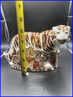 Royal Crown Derby Tiger Elephant & Mystical Beasts Bull Set MINT