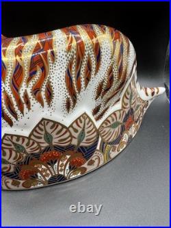 Royal Crown Derby Tiger Elephant & Mystical Beasts Bull Set MINT