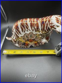 Royal Crown Derby Tiger Elephant & Mystical Beasts Bull Set MINT