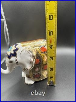 Royal Crown Derby Tiger Elephant & Mystical Beasts Bull Set MINT
