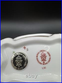 Royal Crown Derby Tiger Elephant & Mystical Beasts Bull Set MINT