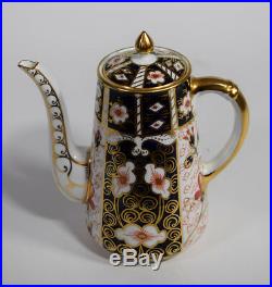 Royal Crown Derby Traditional Coffee Pot, Pattern 2451 Imari