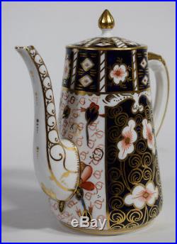 Royal Crown Derby Traditional Coffee Pot, Pattern 2451 Imari