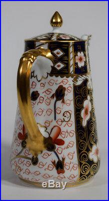 Royal Crown Derby Traditional Coffee Pot, Pattern 2451 Imari