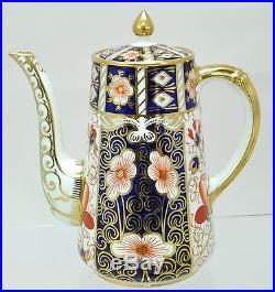 Royal Crown Derby Traditional Imari 2451 4 Cup Coffee Pot