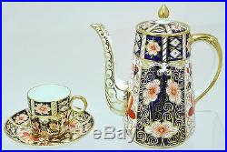 Royal Crown Derby Traditional Imari 2451 4 Cup Coffee Pot