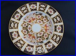 Royal Crown Derby Traditional Imari 2451 Set Of 6 Dinner Plates 10 1/2