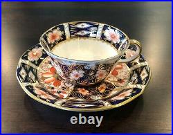 Royal Crown Derby Traditional Imari 2451 Set of 4 Cups & Saucers + extras