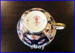 Royal Crown Derby Traditional Imari 2451 Set of 4 Cups & Saucers + extras