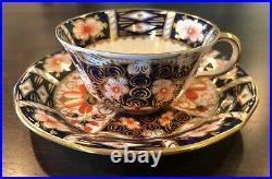 Royal Crown Derby Traditional Imari 2451 Set of 4 Cups & Saucers + extras