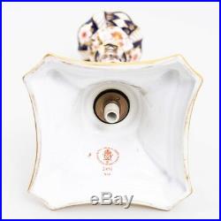 Royal Crown Derby'Traditional Imari' Bone China 10-3/8 Candlestick 2451