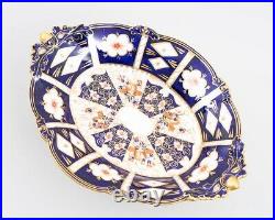 Royal Crown Derby'Traditional Imari' Bone China, Oval Compote Dish 2451