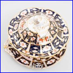 Royal Crown Derby'Traditional Imari' Bone China, Tureen w Lid & Underplate 2451