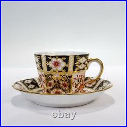 Royal Crown Derby Traditional Imari Breakfast Cup & Saucer Model no. 2451 PC