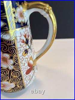 Royal Crown Derby Traditional Imari Coffee Pot With Lid