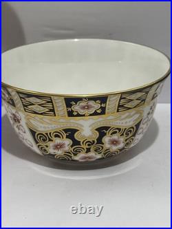 Royal Crown Derby Traditional Imari Coffee Pot with Lid, Creamer, Open Sugar Bowl