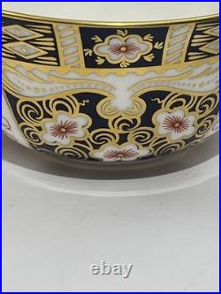 Royal Crown Derby Traditional Imari Coffee Pot with Lid, Creamer, Open Sugar Bowl