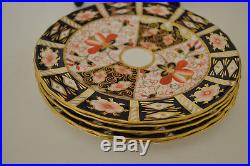 Royal Crown Derby Traditional Imari F0r Tiffany & Co Set Of 6 Luncheon Plates