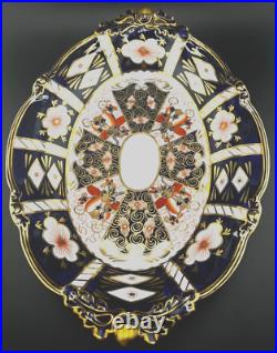 Royal Crown Derby Traditional Imari Footed Dish