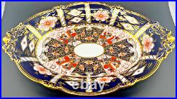 Royal Crown Derby Traditional Imari Footed Dish For Tiffany & Co