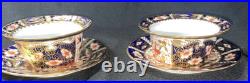 Royal Crown Derby/ Traditional Imari /Ramekin & Saucer/2451/ Set Of 2/England