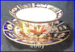 Royal Crown Derby/ Traditional Imari /Ramekin & Saucer/2451/ Set Of 2/England