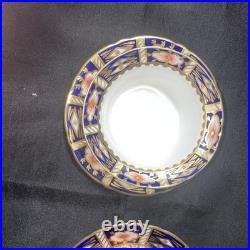 Royal Crown Derby/ Traditional Imari /Ramekin & Saucer/2451/ Set Of 2/England
