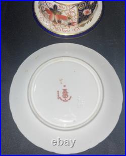 Royal Crown Derby/ Traditional Imari /Ramekin & Saucer/2451/ Set Of 2/England