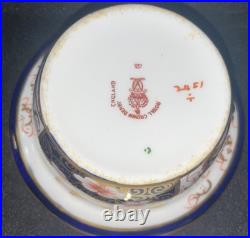Royal Crown Derby/ Traditional Imari /Ramekin & Saucer/2451/ Set Of 2/England