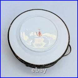 Royal Crown Derby Traditional Imari Silver Plated Basket Plate 6