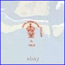 Royal Crown Derby Traditional Imari Silver Plated Basket Plate 6